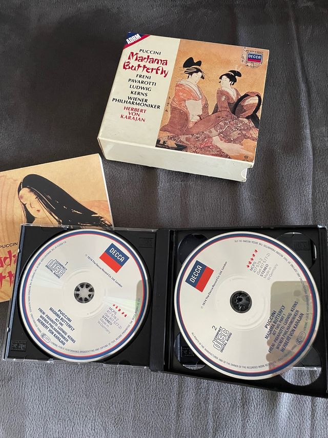 Madama butterfly Decca 3 CD italiano
