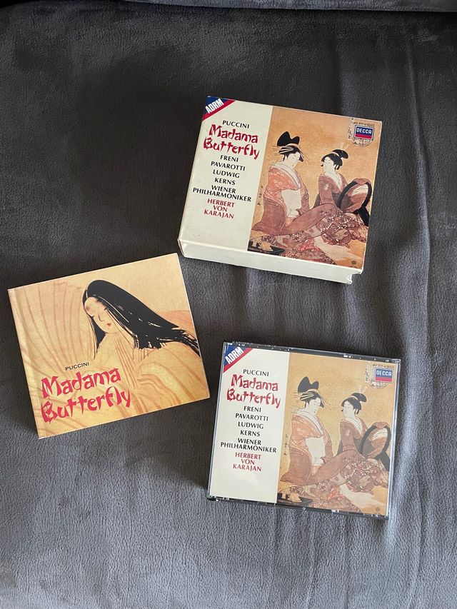 Madama butterfly Decca 3 CD italiano