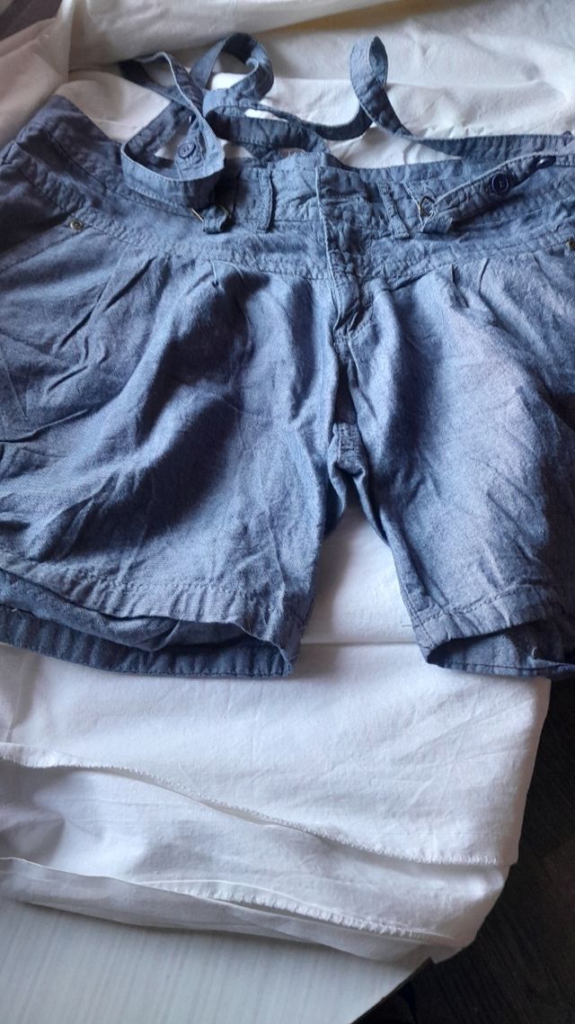 PANTALON CORTO OYSHO VAQUERO