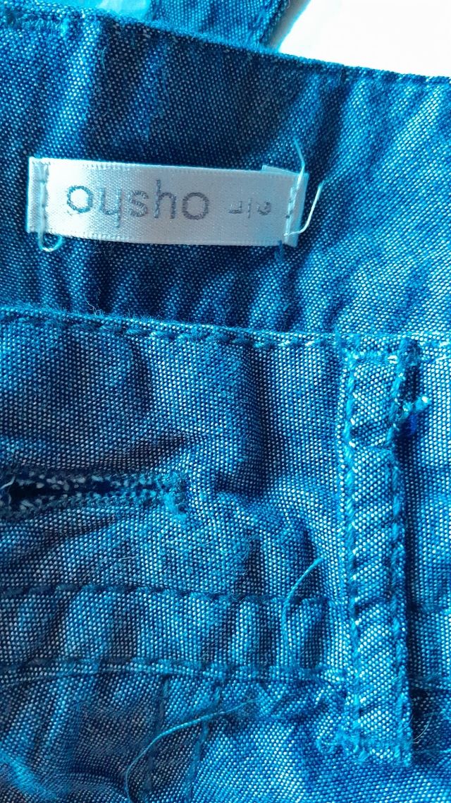 PANTALON CORTO OYSHO VAQUERO