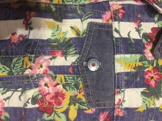 Chaleco Estampado flores 