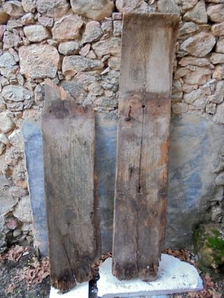 4 TABLAS DE ANTIGUO TRILLO CASTELLANO