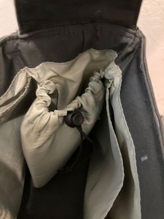 Bolso grande azul para colgar carrito bebé