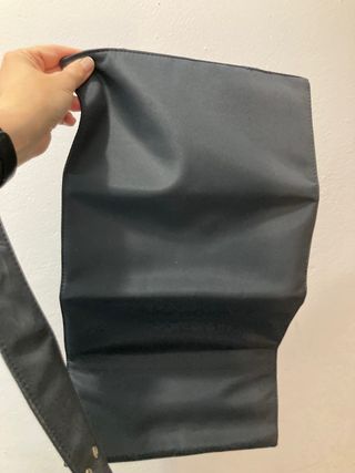 Bolso grande azul para colgar carrito bebé