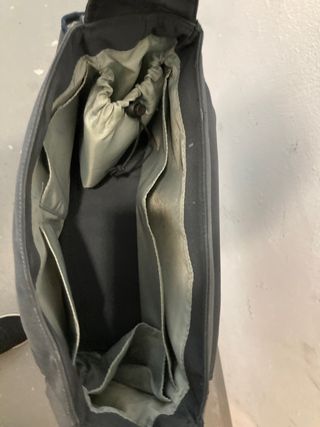 Bolso grande azul para colgar carrito bebé