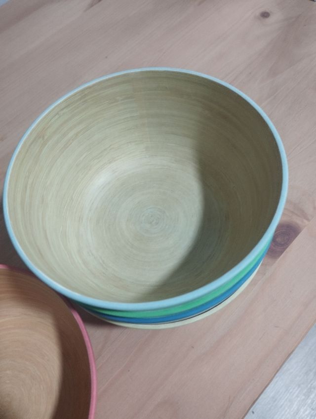 6 cuencos soperos de colores