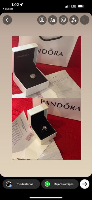  anillo pandora