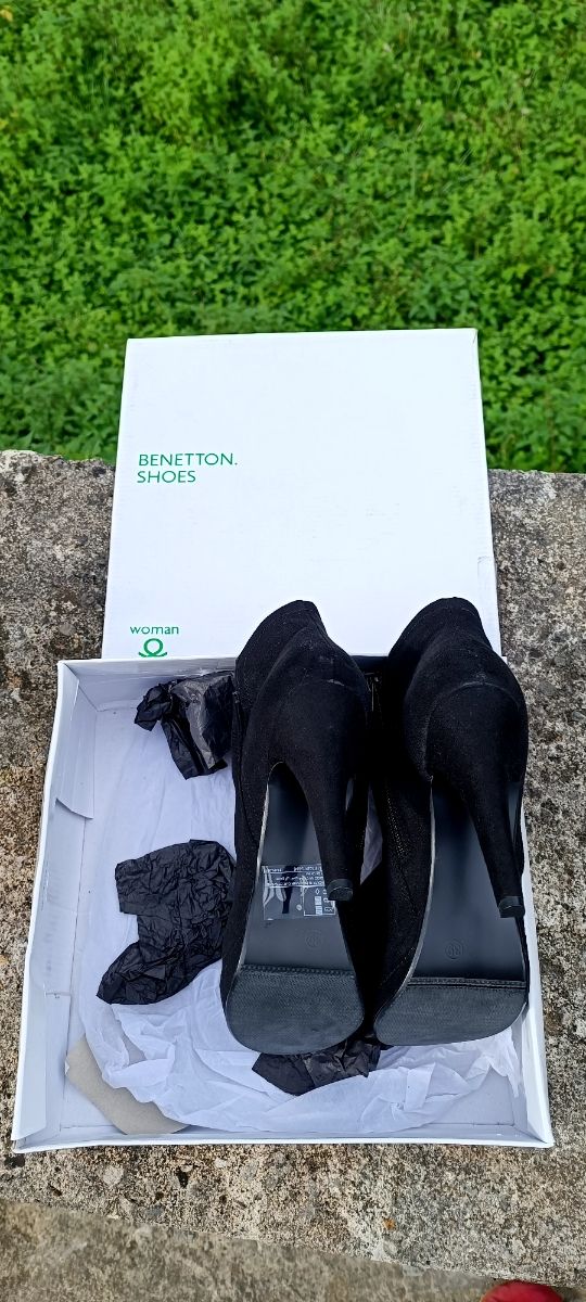 Botines talla 39  marca Benetton nuevos