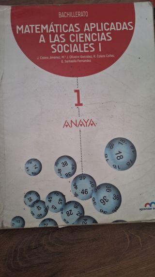 Libro de matemáticas 