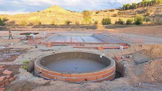 GUNITADO#Piscinas#gunitada#HORMIGON