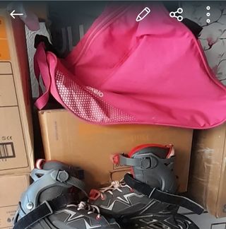 PATINES, CASCO Y RODILLERAS