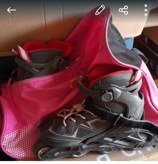 PATINES, CASCO Y RODILLERAS