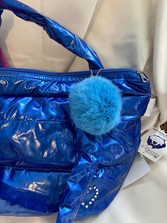 borsa a mano Camomilla con tasca scaldamani