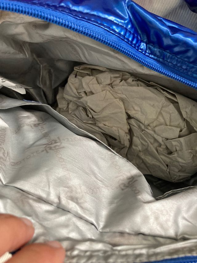 borsa a mano Camomilla con tasca scaldamani