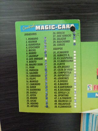 Magic Card matutano Fútbol 94-95