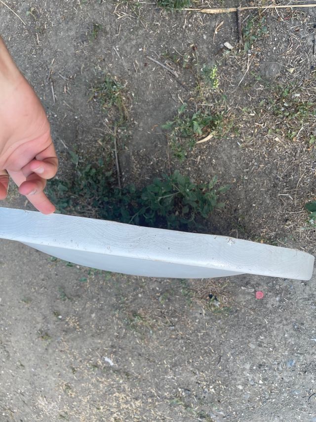 tapadera poliester deposito de agua color blanco