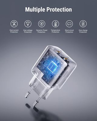 Cargador USB C GAN 35W, Compacto PD3.0 & PPS Dual