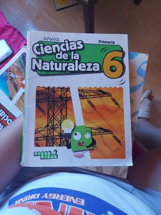 Libro de Naturales 6° Primaria ANAYA