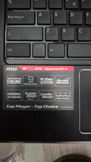 Ordenador GAMER MSI con Windows 11