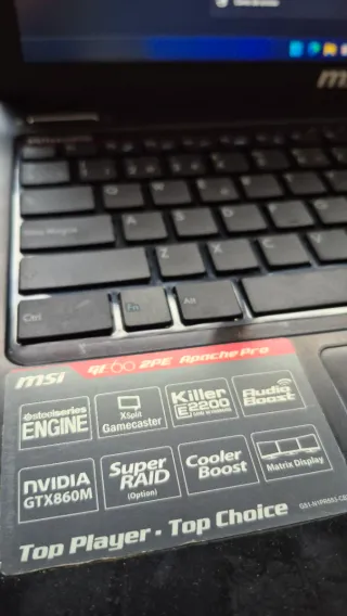 Ordenador GAMER MSI con Windows 11