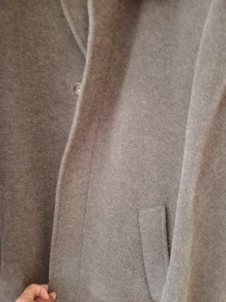 Gabardina Gris  Hombre