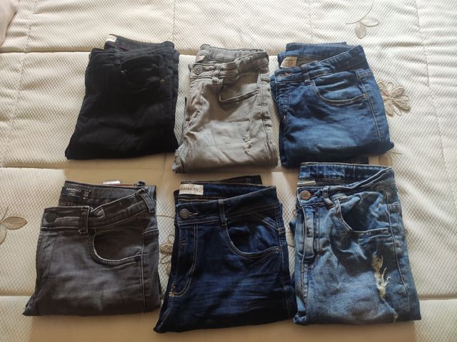 Pantalones vaqueros niño T.11-12