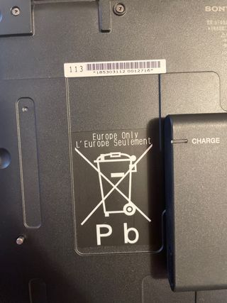 sony vaio rechargeable battery to attach to laptop