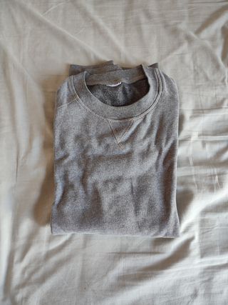Sudadera Básica Gris