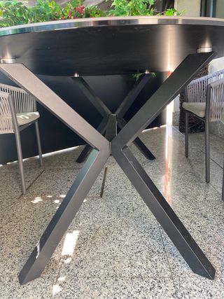 mesa comedor ovalada