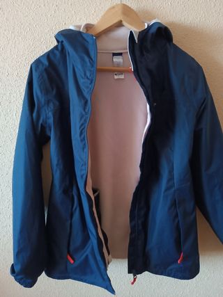 Cortavientos con forro polar niña 14-16 años