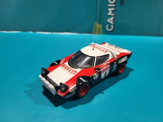 Lancia stratos pirelli 1/43 altaya