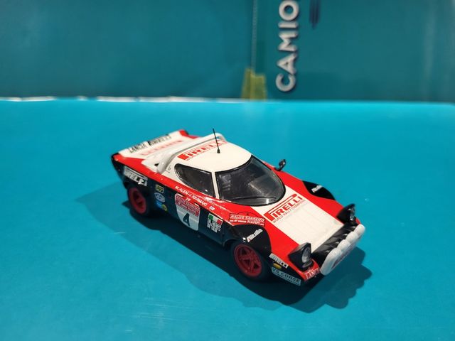 Lancia stratos pirelli 1/43 altaya