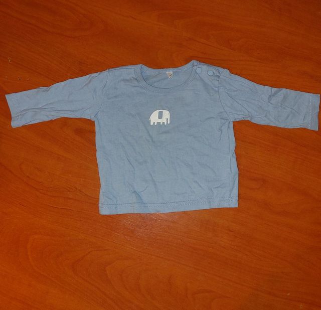 Camisetas manga larga y pantalón bebé.