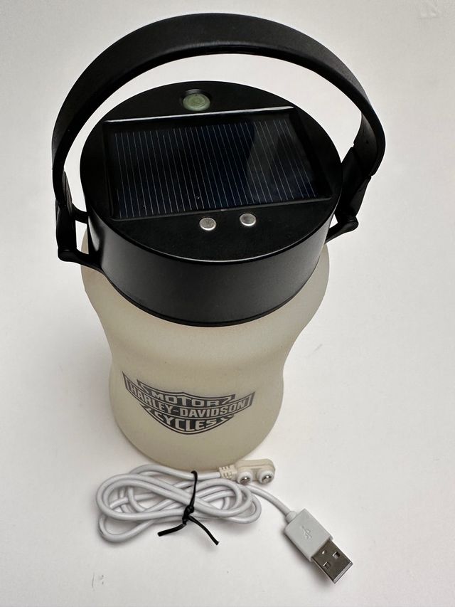 Lanterna solare Harley Davidson