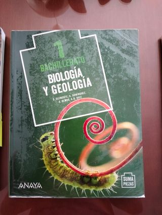 Libro primero Bachillerato Anaya