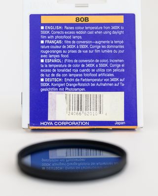 Filtro 80B de 52 mm