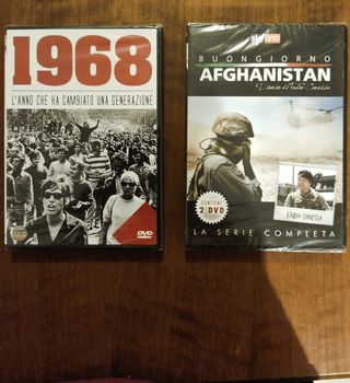 5 DVD documentari nuovi ancora sigillati