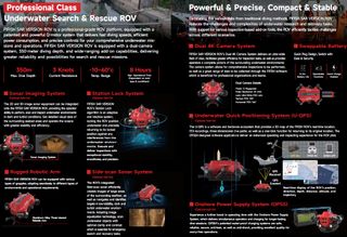 Dron Submarino ROV Fifish W6/ W6 SAR