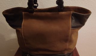 Bolso de Purificación García ante y piel