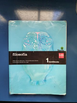 Filosofía 1 Bachillerato SM