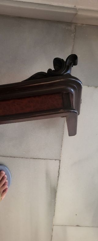 Galería para cortinas del siglo XIX