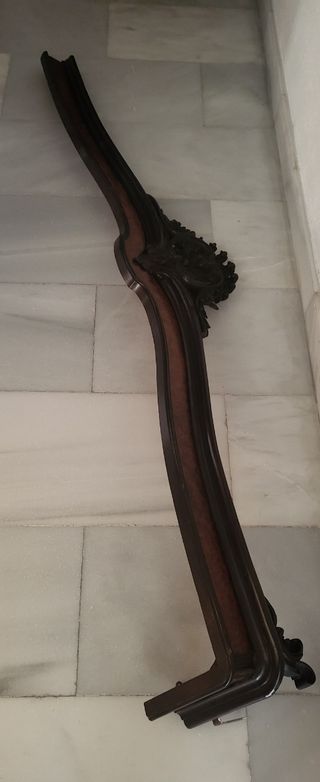 Galería para cortinas del siglo XIX