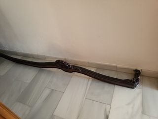 Galería para cortinas del siglo XIX