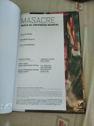 Comic Deadpool (Masacre mata al universo)