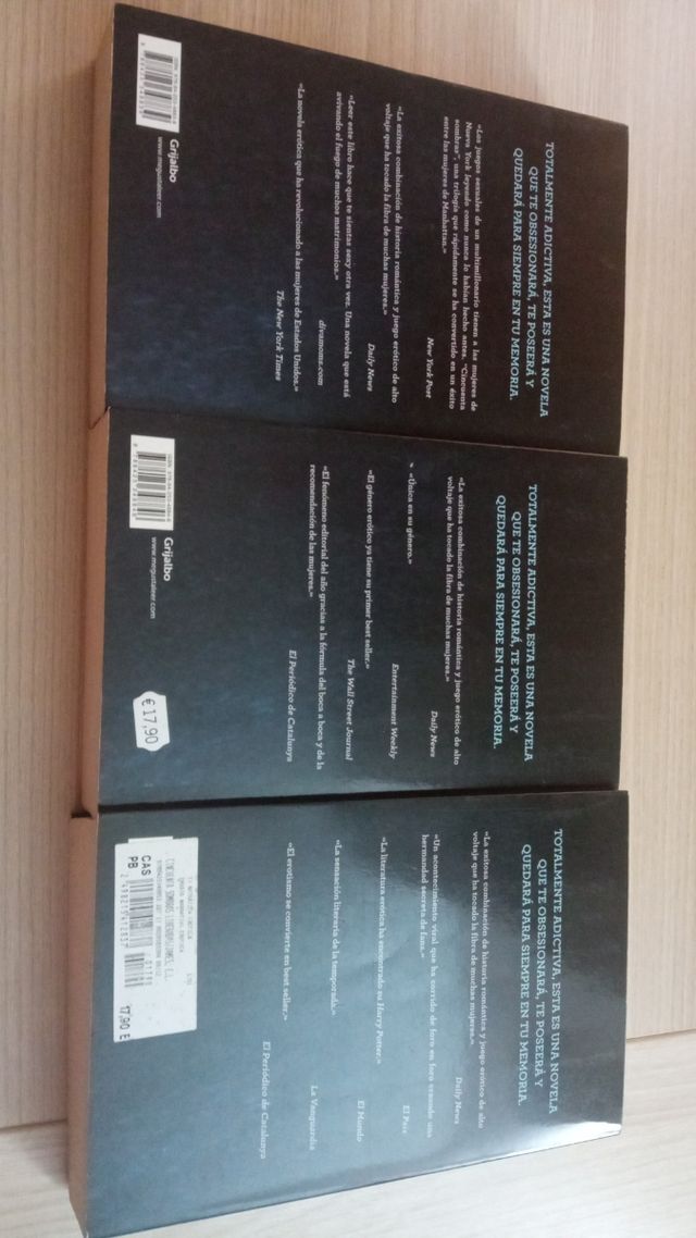 Trilogía de 50 sombras de Grey