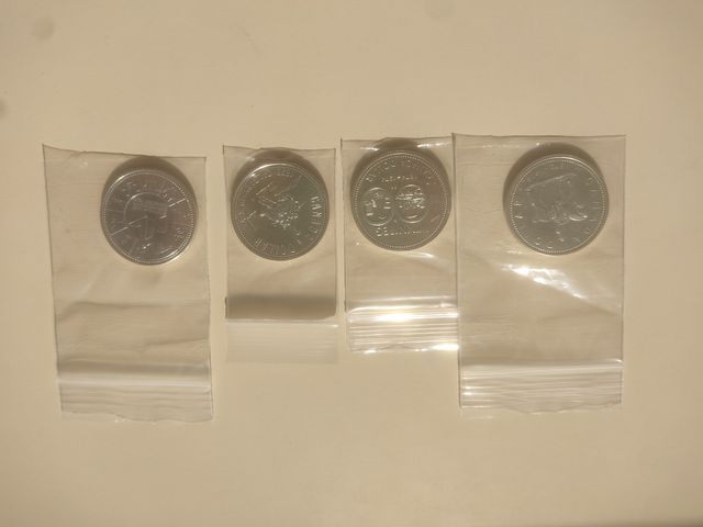 🥈 Monedas de 1 Dollar de Canada 