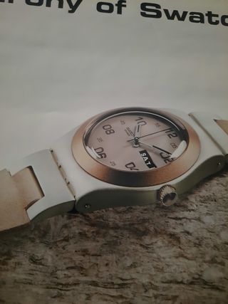 Poster Pubblicitario The Irony Of Swatch  Baroudeu