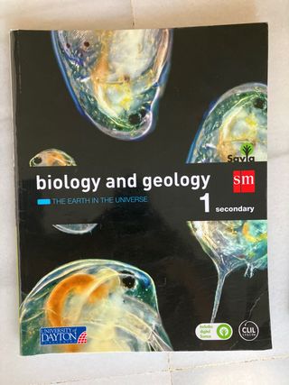 Libro de biologia y geologia 1ºESO SM