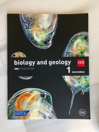 Libro de biologia y geologia 1ºESO SM