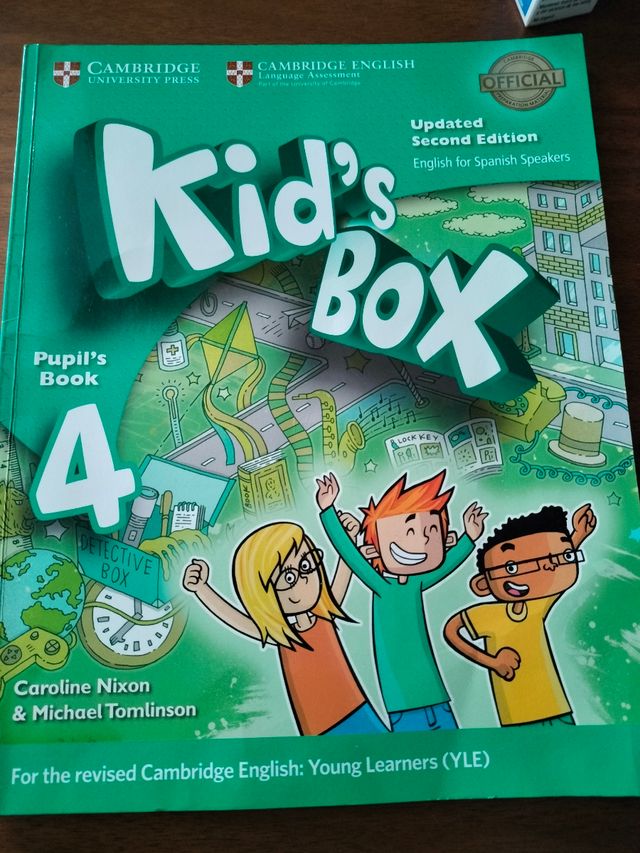 Libro ingles kid's box 4